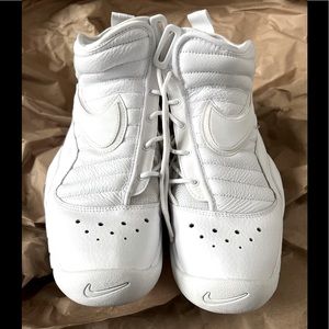 Size 12 Rare all white NIKE Air Shake Ndestrukt “OG”